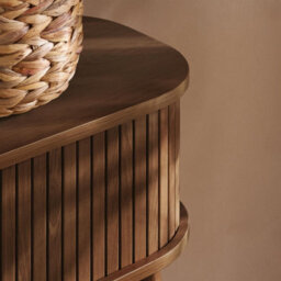 Birlea Axel Console Table Walnut - thumbnail 5