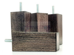 L&F 4X Replacement Furniture Legs Solid Wood 110mm High Sofas Chairs Settee Cabinets Legs M10 Tsp2055 - thumbnail 5