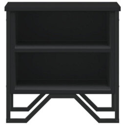 Berkfield Bedside Cabinet Black 40X30X40 Cm Engineered Wood - thumbnail 5