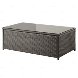 5 Seat Outdoor Rattan Garden Furniture Lounge Set With 3 Seater Sofa, 2 Armchairs, Coffee Table And 80mm Cushions - Mixed Grey - thumbnail 3