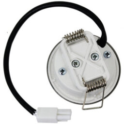 Spares2Go Universal Cooker Hood Led Light Vent Extractor Lamp Round Silver 54.5mm 1.6W Ac X 2 - thumbnail 4