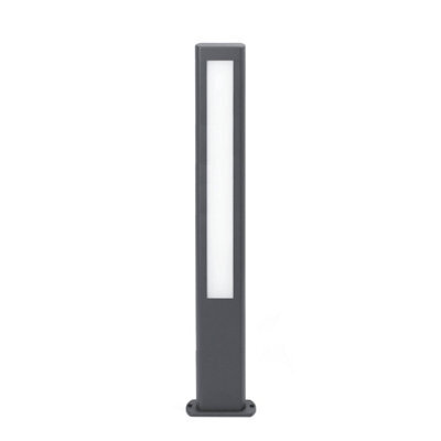 Luminosa Lighting Luminosa Nanda Led Outdoor Tall Bollard Light Dark Grey Ip54 - image 1