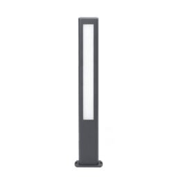 Luminosa Lighting Luminosa Nanda Led Outdoor Tall Bollard Light Dark Grey Ip54 - thumbnail 1