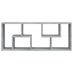 Vidaxl Wall Shelf Grey Sonoma 36X16X90 Cm Engineered Wood - thumbnail 4