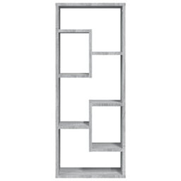 Vidaxl Wall Shelf Grey Sonoma 36X16X90 Cm Engineered Wood - thumbnail 3