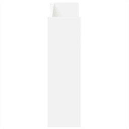 Berkfield Modern Wall Shoe Cabinet 2 Pcs White 80X18X60 Cm Engineered Wood - thumbnail 6