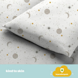 Silentnight Safe Nights Celestial Cot Bed Duvet Cover - thumbnail 4