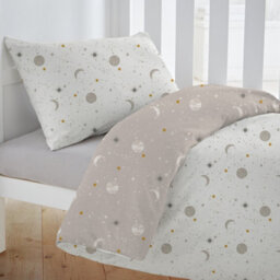 Silentnight Safe Nights Celestial Cot Bed Duvet Cover - thumbnail 1