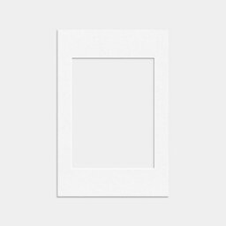 Ak Frames 6X4 White Picture Mounts To Fit 4X3 Aperture Size - Mount Board Only (No Frame Included) - thumbnail 1