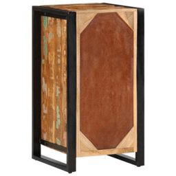 Berkfield Drawer Cabinet Multicolour 40X40X75 Cm Solid Wood Reclaimed - thumbnail 7