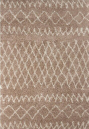 The Rugs Moroccan Shaggy Rugs And Runners Soft Fluffy Tribal Design High Pile Beige And Ivory Living Room Kitchen Hallway 920