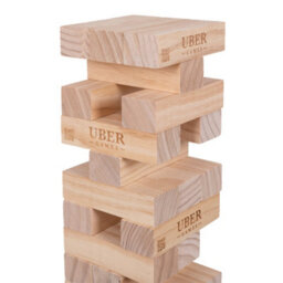 Uber Games Tumble Towers - Pine Wood - Large - thumbnail 3