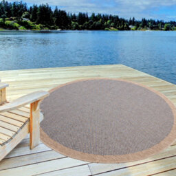 The Rugs Nature Collection Outdoor Rug In Blue 5200B - thumbnail 7