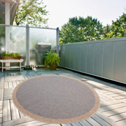 The Rugs Nature Collection Outdoor Rug In Blue 5200B - thumbnail 4