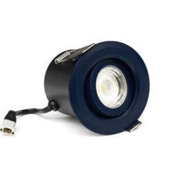 Navy Blue 6W Led Downlight - 3K Warm White - Dimmable & Tilt Ip44 - Se Home - thumbnail 1