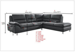 SC FURNITURE LIMITED Cream Leather Corner Sofa + Usb Charging Ports -Rhf - Tuscany - thumbnail 6