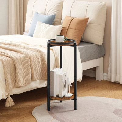 Round Side Table Sofa Table Bedside Table Telephone Table Coffee Table - image 1