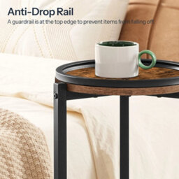 Round Side Table Sofa Table Bedside Table Telephone Table Coffee Table - thumbnail 5