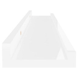 Berkfield Wall Shelves 2 Pcs High Gloss White 60X9X3 Cm - thumbnail 8