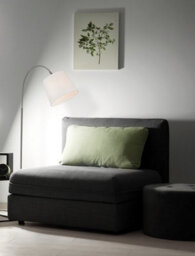 Luminosa Lighting Luminosa Tower Floor Lamp Brushed Steel With Cream Shade - thumbnail 2