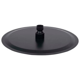 Walplus Rain Shower Head Stainless Steel 25 Cm Round Black - thumbnail 4