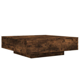 Vidaxl Coffee Table Smoked Oak 100X100X31 Cm Engineered Wood - thumbnail 7