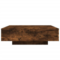 Vidaxl Coffee Table Smoked Oak 100X100X31 Cm Engineered Wood - thumbnail 6