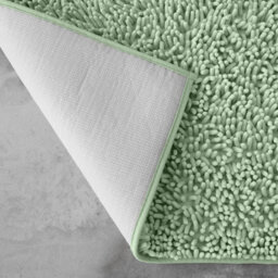 Gc Gaveno Cavailia Infinity Loop Extra Large 2 Piece Bath Mat Set Sage Green Super Absorbent Non Slip Shower Mat - thumbnail 4
