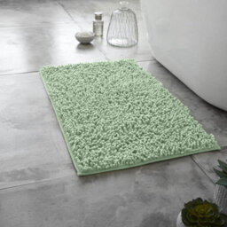 Gc Gaveno Cavailia Infinity Loop Extra Large 2 Piece Bath Mat Set Sage Green Super Absorbent Non Slip Shower Mat - thumbnail 6