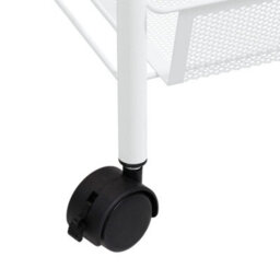 Walplus 5-Tier Kitchen Trolley White 46X26X105 Cm Iron - thumbnail 6