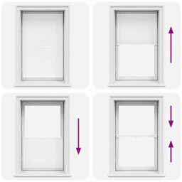 Walplus White Plisse Blind 90X150Cm Pleated Window Shade - thumbnail 6