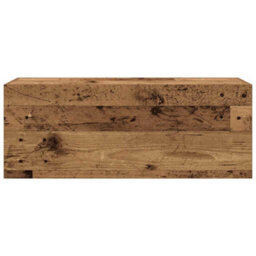 Vidaxl Bathroom Wall Cabinet Old Wood 80X25X30 Cm Engineered Wood - thumbnail 5
