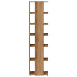 Berkfield Shoe Cabinets 2 Pcs Artisan Oak 28X27X102 Cm Engineered Wood - thumbnail 5