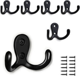 2 Suction Cup Bathroom Hooks, No Drilling Required Towel Holder, Strong Suction Wall Mounted Hooks For Shower, Kitchen, Toilet - thumbnail 1