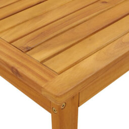 Walplus 4 Piece Garden Pallet Sofa Set Solid Wood Acacia - Cushion Not Included - thumbnail 5