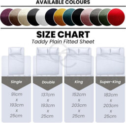 Gc Gaveno Cavailia Teddy Bear Plain Fitted Sheet King Silver Fleece Thermal Warm Super Soft & Warm Fluffy Fitted Bed Sheet - thumbnail 6