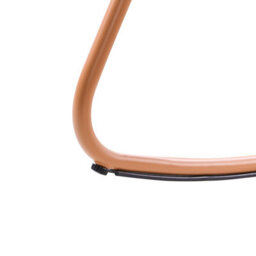 Beliani Garden Rocking Chair Turi Metal Golden Brown - thumbnail 7