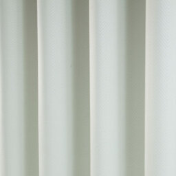 "Homescapes Ivory Herringbone Chevron Blackout Curtains Pair Eyelet Style, 46X54""" - thumbnail 3