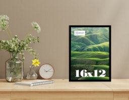 16X12 Black Picture Frame (40.6 X 30.5Cm) Poster, Photo, Artwork, Gallery Wall Or Print - thumbnail 2