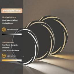 Luvodi 800mm Anti-Fog Led Bathroom Mirror Circle Backlit Hd Vanity Mirror Shatterproof - thumbnail 8