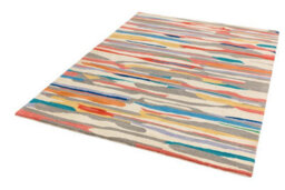 Multi Wool Handmade Luxurious Modern Easy To Clean Abstract Dining Room Bedroom And Living Room Rug-200Cm X 300Cm - thumbnail 3