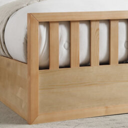 Flintshire Furniture Alyn 4Ft 6 Double Oak Ottoman Bed - thumbnail 5