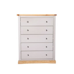 Cabinet Bits Bomporto 5 Drawer Chest Of Drawers Chrome Knob - thumbnail 2