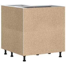 Berkfield Durable Kitchen Corner Base Cabinet Kalmar Artisan Oak Engineered Wood - thumbnail 8