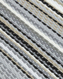 The Rugs Reversible Waterproof Outdoor Rugs Rainbow 1020 Grey - thumbnail 3