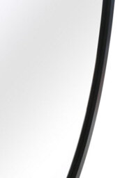 Mirroroutlet The Ovale Black Metal Framed Oval Garden Wall Mirror 180 X 100Cm - thumbnail 5