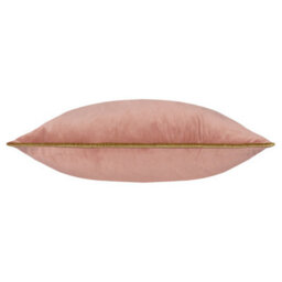 furn. Furn Meridian Velvet Polyester Filled Cushion, Blush/gold, 45 X 45Cm - thumbnail 2