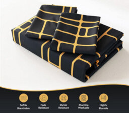 Lazzaro Soft Touch Reversible Duvet Cover Set With Matching Fitted Sheet - thumbnail 8