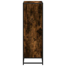 Walplus Book Cabinet Smoked Oak 60X35X107.5 Cm Engineered Wood - thumbnail 5