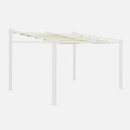 Sweeek - Replacement Canopy Roof For 3X4M Murum Pergola Murum Off-White
